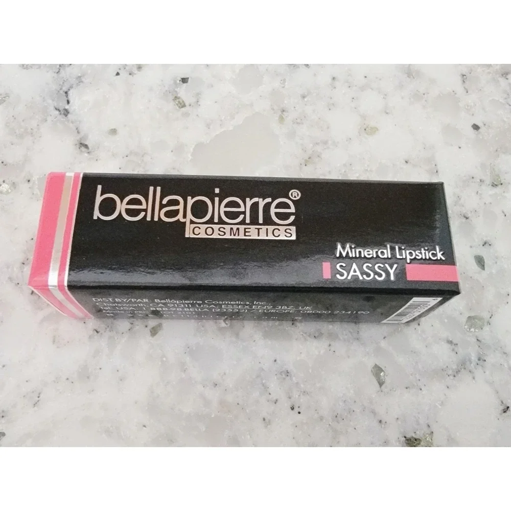 Bellapierre Mineral Lipstick Sassy‎ LS010 Pink Natural Ingredients New in Box